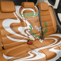 Personalized Cyprus Independence Day 1960 Back Car Seat Cover Kbrs Cumhuriyeti Curve Style - Wonder Print Shop