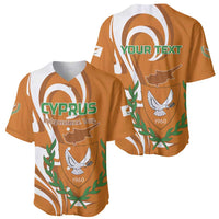 Personalized Cyprus Independence Day 1960 Baseball Jersey Kbrs Cumhuriyeti Curve Style - Wonder Print Shop