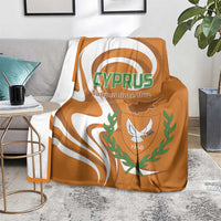 Personalized Cyprus Independence Day 1960 Blanket Kıbrıs Cumhuriyeti Curve Style