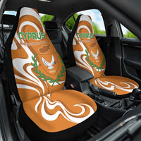 Personalized Cyprus Independence Day 1960 Car Seat Cover Kbrs Cumhuriyeti Curve Style - Wonder Print Shop