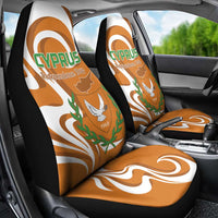 Personalized Cyprus Independence Day 1960 Car Seat Cover Kbrs Cumhuriyeti Curve Style - Wonder Print Shop
