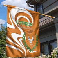 Personalized Cyprus Independence Day 1960 Garden Flag Kbrs Cumhuriyeti Curve Style - Wonder Print Shop