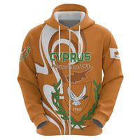 Personalized Cyprus Independence Day 1960 Hoodie Kbrs Cumhuriyeti Curve Style - Wonder Print Shop