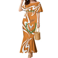 Personalized Cyprus Independence Day 1960 Mermaid Dress Kbrs Cumhuriyeti Curve Style - Wonder Print Shop