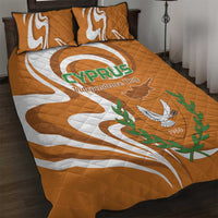 Personalized Cyprus Independence Day 1960 Quilt Bed Set Kbrs Cumhuriyeti Curve Style - Wonder Print Shop