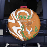 Personalized Cyprus Independence Day 1960 Spare Tire Cover Kbrs Cumhuriyeti Curve Style - Wonder Print Shop