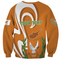 Personalized Cyprus Independence Day 1960 Sweatshirt Kbrs Cumhuriyeti Curve Style - Wonder Print Shop