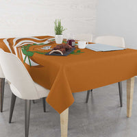 Personalized Cyprus Independence Day 1960 Tablecloth Kbrs Cumhuriyeti Curve Style - Wonder Print Shop