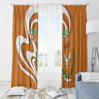Personalized Cyprus Independence Day 1960 Window Curtain Kbrs Cumhuriyeti Curve Style - Wonder Print Shop
