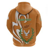 Personalized Cyprus Independence Day 1960 Zip Hoodie Kbrs Cumhuriyeti Curve Style - Wonder Print Shop
