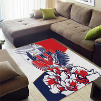 Panama Harpy Eagle Area Rug Pro Mundi Beneficio Flor del Espiritu Santo - Wonder Print Shop