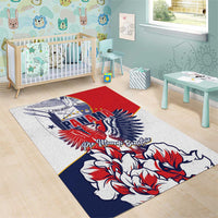 Panama Harpy Eagle Area Rug Pro Mundi Beneficio Flor del Espiritu Santo - Wonder Print Shop