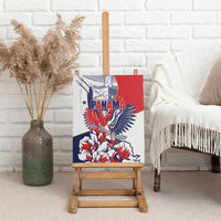 Panama Harpy Eagle Canvas Wall Art Pro Mundi Beneficio Flor del Espiritu Santo - Wonder Print Shop