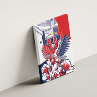 Panama Harpy Eagle Canvas Wall Art Pro Mundi Beneficio Flor del Espiritu Santo - Wonder Print Shop