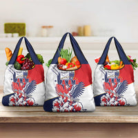 Panama Harpy Eagle Grocery Bag Pro Mundi Beneficio Flor del Espiritu Santo