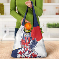 Panama Harpy Eagle Grocery Bag Pro Mundi Beneficio Flor del Espiritu Santo