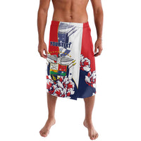 Personalized Panama Harpy Eagle Lavalava Pro Mundi Beneficio Flor del Espiritu Santo - Wonder Print Shop