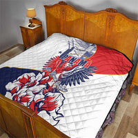 Panama Harpy Eagle Quilt Pro Mundi Beneficio Flor del Espiritu Santo - Wonder Print Shop