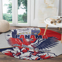 Panama Harpy Eagle Round Carpet Pro Mundi Beneficio Flor del Espiritu Santo