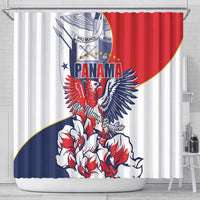 Panama Harpy Eagle Shower Curtain Pro Mundi Beneficio Flor del Espiritu Santo
