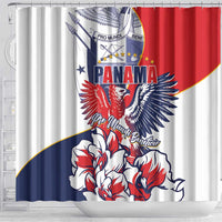 Panama Harpy Eagle Shower Curtain Pro Mundi Beneficio Flor del Espiritu Santo