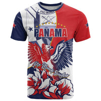 Personalized Panama Harpy Eagle T Shirt Pro Mundi Beneficio Flor del Espiritu Santo - Wonder Print Shop