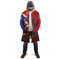 Personalized Puerto Rico Christmas Cloak Coqui Frog Playing Guitar - Wonder Print Shop