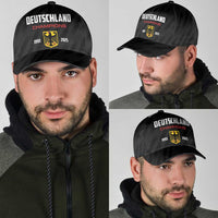 Germany 2025 Champions Basketball Black Classic Cap - Wonder Print Shop