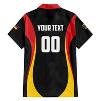 Custom Germany 2025 Champions Basketball Black Hawaiian Shirt - Wonder Print Shop