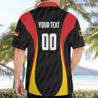 Custom Germany 2025 Champions Basketball Black Hawaiian Shirt - Wonder Print Shop