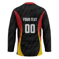 Custom Germany 2025 Champions Basketball Black Hockey Jersey - Wonder Print Shop