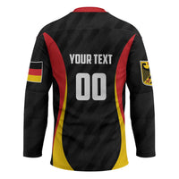 Custom Germany 2025 Champions Basketball Black Hockey Jersey - Wonder Print Shop
