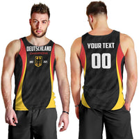 Custom Germany 2025 Champions Basketball Black Men Tank Top - Wonder Print Shop
