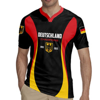 Custom Germany 2025 Champions Basketball Black Rugby Jersey - Wonder Print Shop