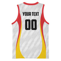Custom Germany 2025 Champions Basketball White Basketball Jersey - Wonder Print Shop