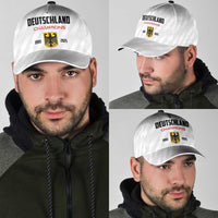 Germany 2025 Champions Basketball White Classic Cap - Wonder Print Shop