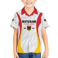 Custom Germany 2025 Champions Basketball White Hawaiian Shirt - Wonder Print Shop