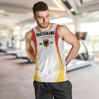 Custom Germany 2025 Champions Basketball White Men Tank Top - Wonder Print Shop
