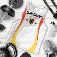 Custom Germany 2025 Champions Basketball White Men Tank Top - Wonder Print Shop