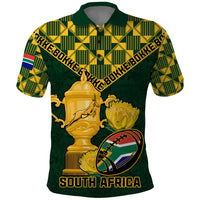 Custom South Africa Rugby Polo Shirt Go Bokke Champion 2023 World Cup - Wonder Print Shop