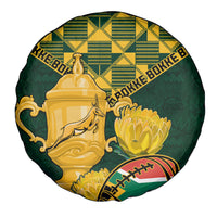 Custom South Africa Rugby Spare Tire Cover Go Bokke Champion 2023 World Cup - Wonder Print Shop