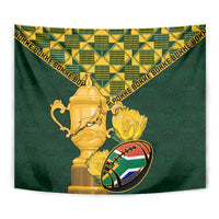 Custom South Africa Rugby Tapestry Go Bokke Champion 2023 World Cup - Wonder Print Shop