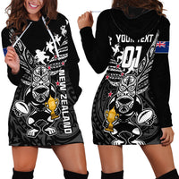Custom New Zealand Silver Fern Rugby Hoodie Dress Aotearoa Champion 2023 World Cup - Wonder Print Shop