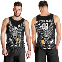 Custom New Zealand Silver Fern Rugby Men Tank Top Aotearoa Champion 2023 World Cup - Wonder Print Shop