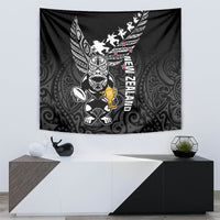 Custom New Zealand Silver Fern Rugby Tapestry Aotearoa Champion 2023 World Cup - Wonder Print Shop