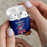 Cape Verde 2026 Football AirPods Case Blue Sharks WC Debut - Wonder Print Shop