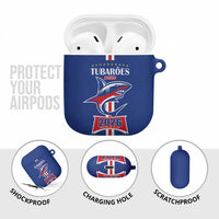 Cape Verde 2026 Football AirPods Case Blue Sharks WC Debut - Wonder Print Shop