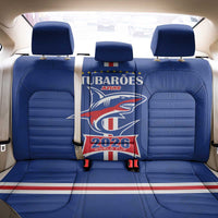 Cape Verde 2026 Football Back Car Seat Cover Blue Sharks WC Debut - Wonder Print Shop