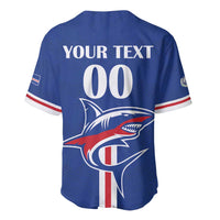Custom Cape Verde 2026 Football Baseball Jersey Blue Sharks WC Debut - Wonder Print Shop