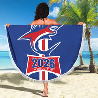 Cape Verde 2026 Football Beach Blanket Blue Sharks WC Debut - Wonder Print Shop